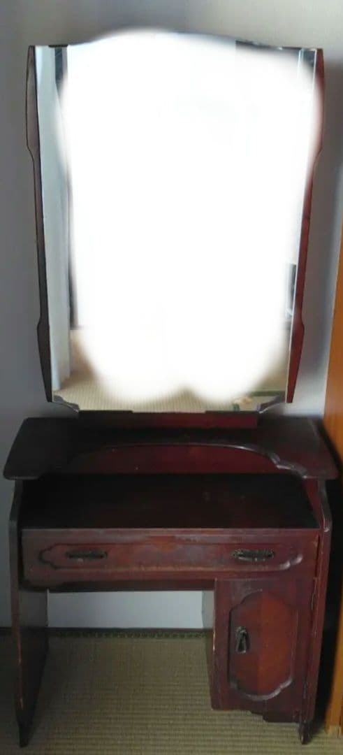 クラシックスタイル 赤茶色ドレッサー