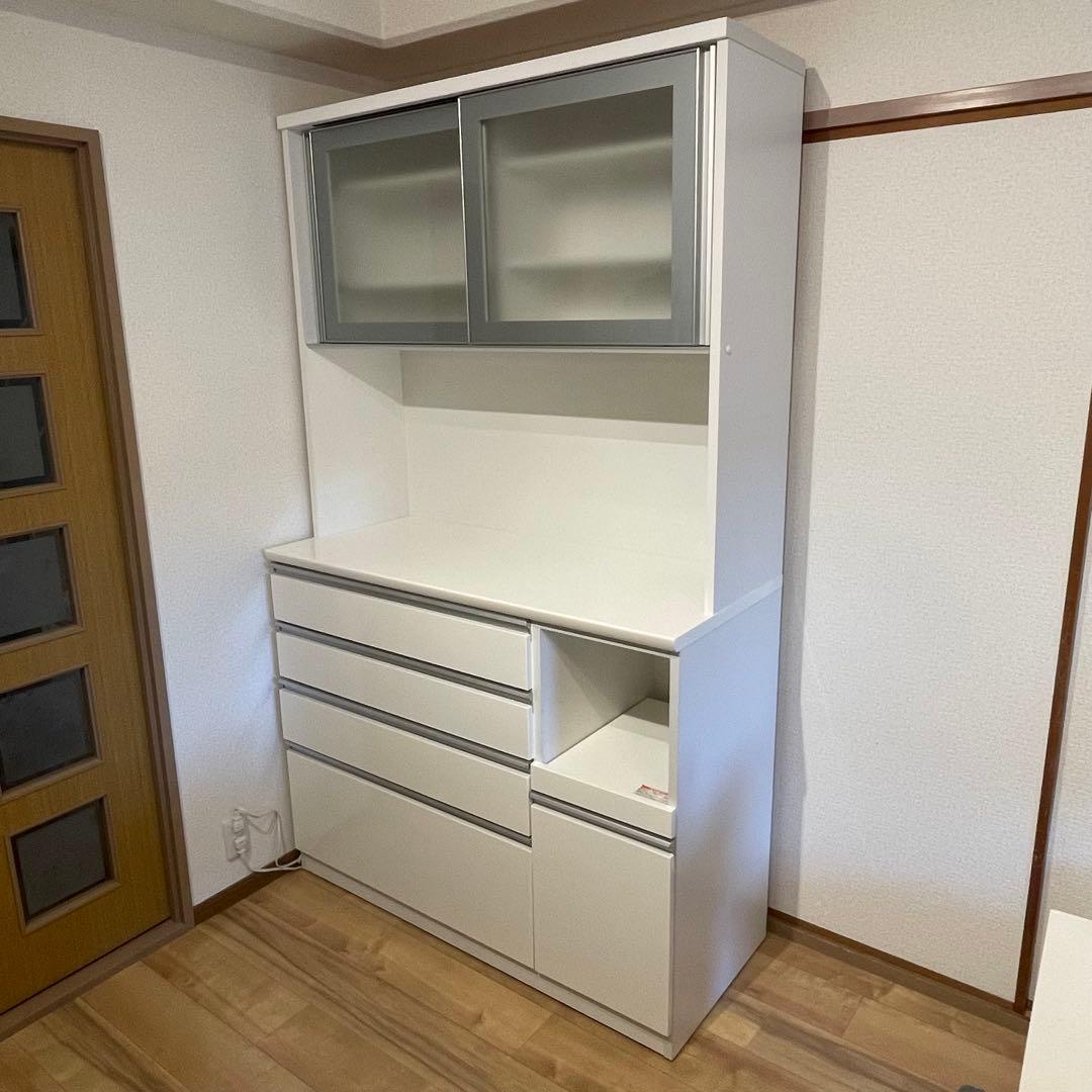 次*)様 【送料込】ニトリ　キッチンボード　幅120cm