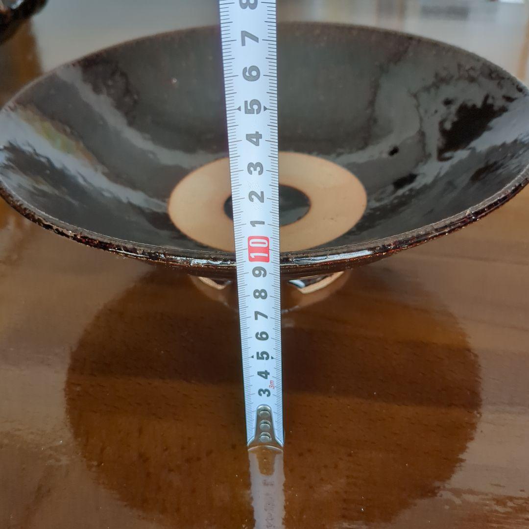 土楽窯 黒鍋 (尺1寸)