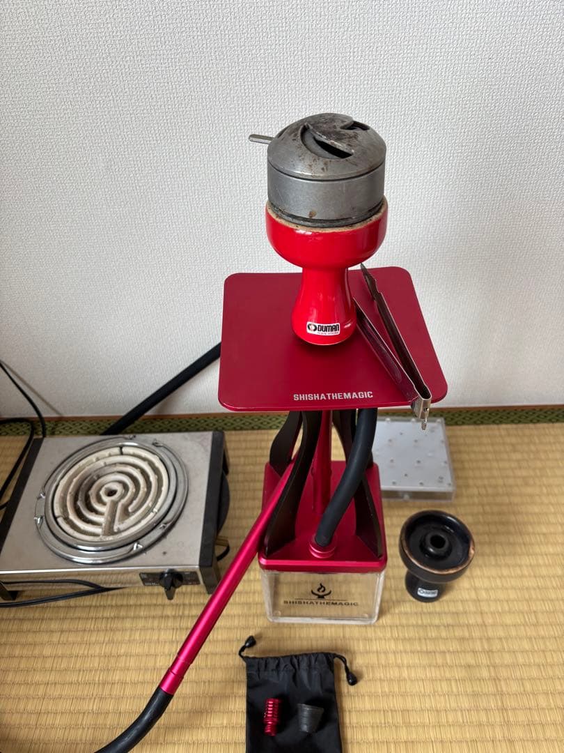 シーシャ バックス（本体）｜ガラス製／ステンレス製＋ヒーター