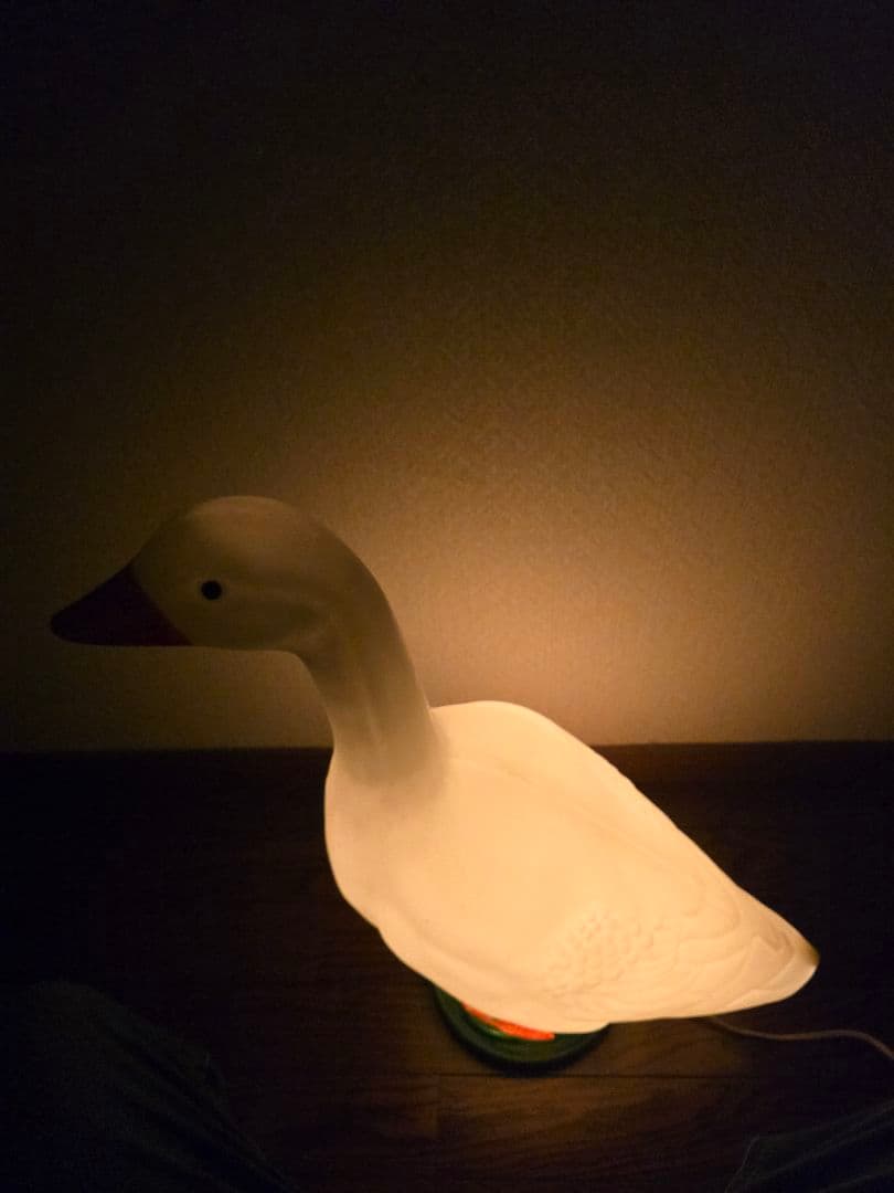 希少　ヴィンテージ　昭和レトロ　アヒル型ライト