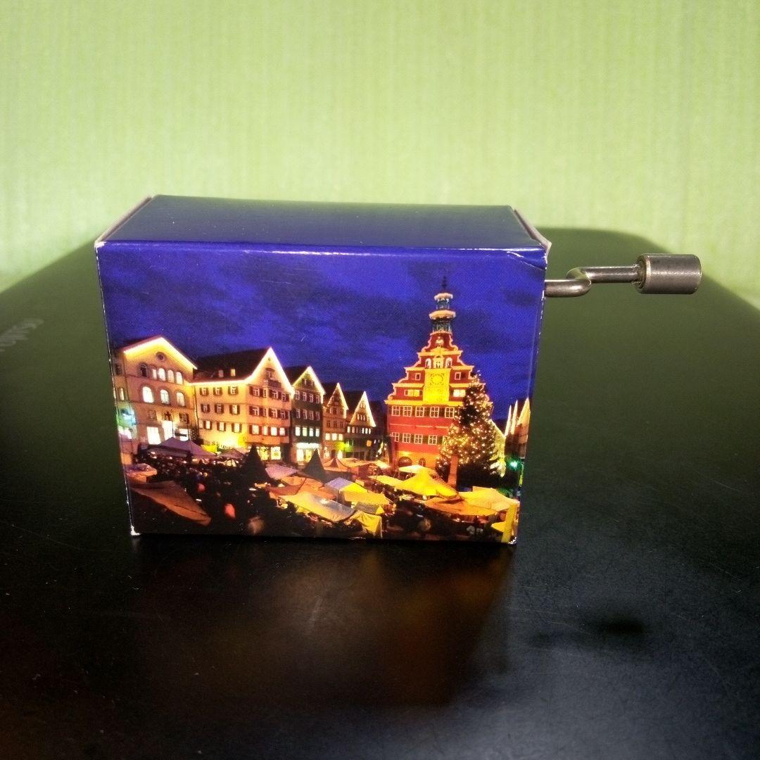 オルゴール　ミュージックボックス　music box　手回し　手動　レア　希少