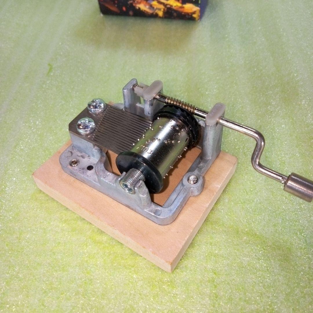 オルゴール　ミュージックボックス　music box　手回し　手動　レア　希少