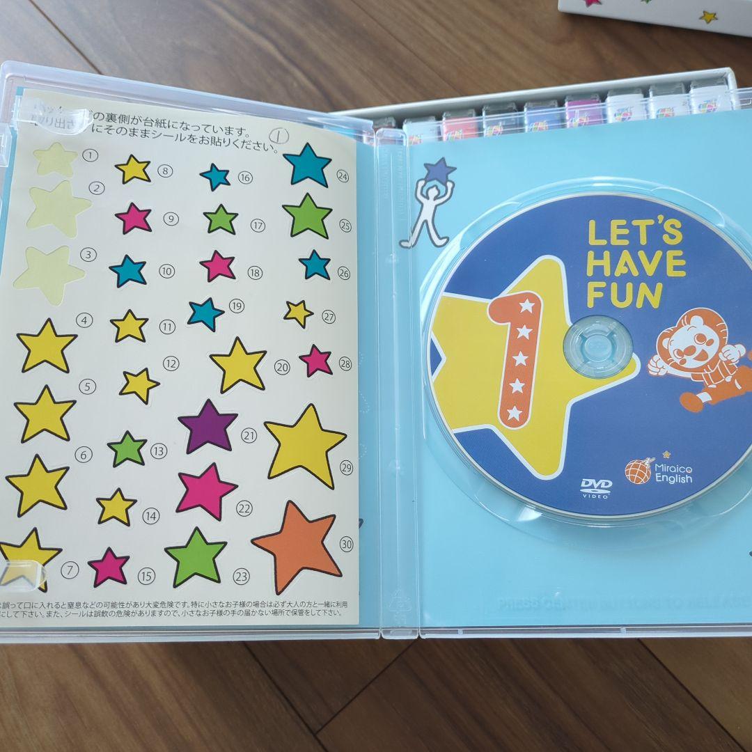 ミライグリッシュ　DVD15本　CD3本　おうち英語　知育