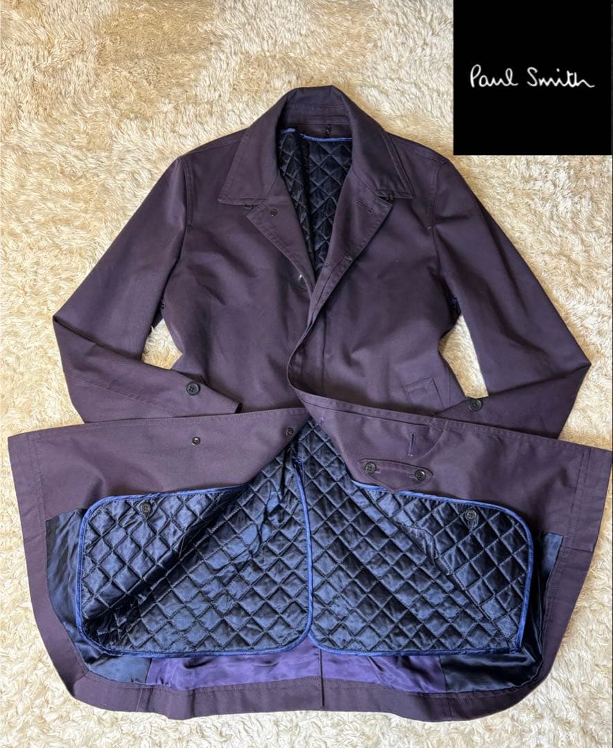早い者勝ち Paul Smith London ステンカラーコート L 2way