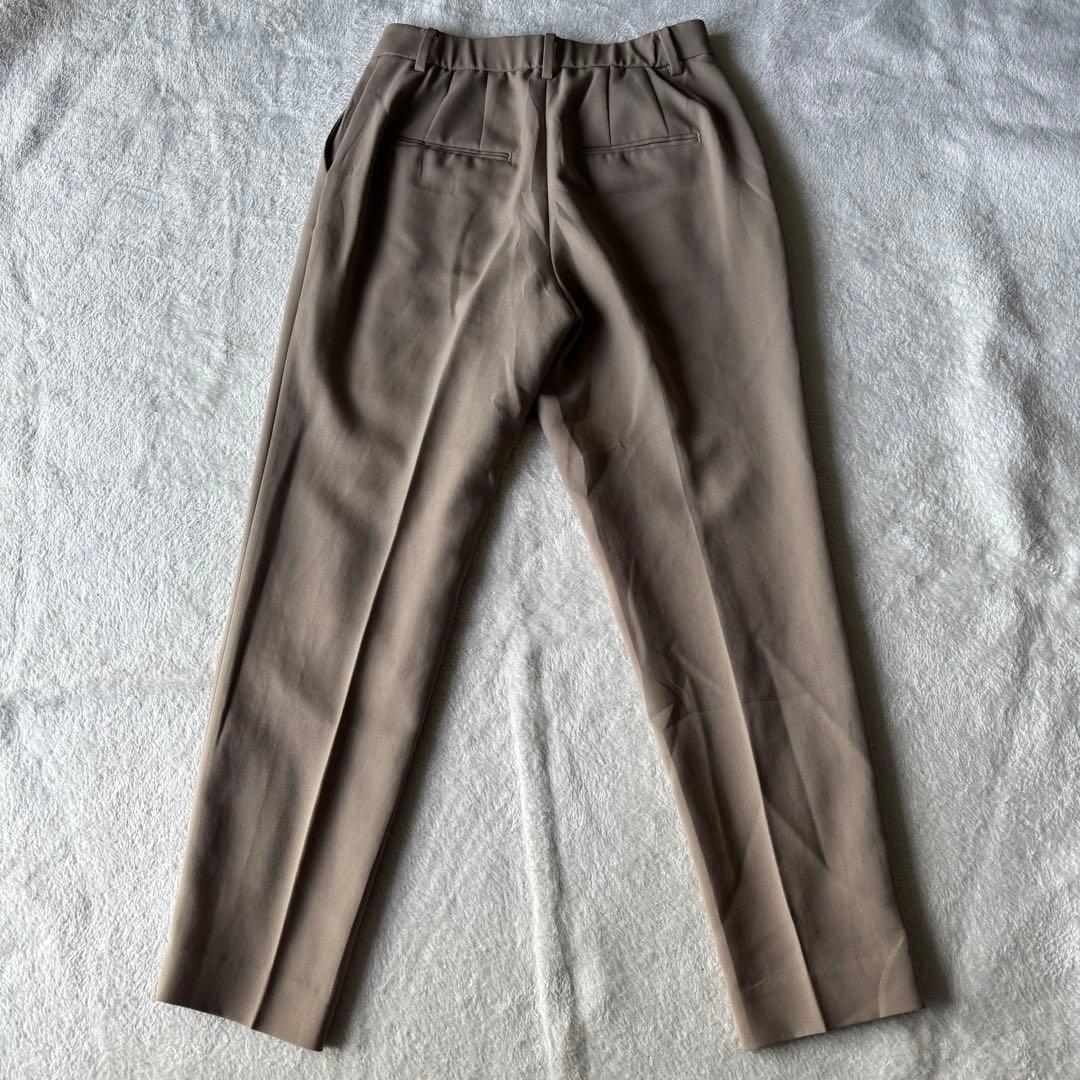 ✨️美品✨️ PLST プラステ スーツ ノーカラー ベージュ XS ストレッチ