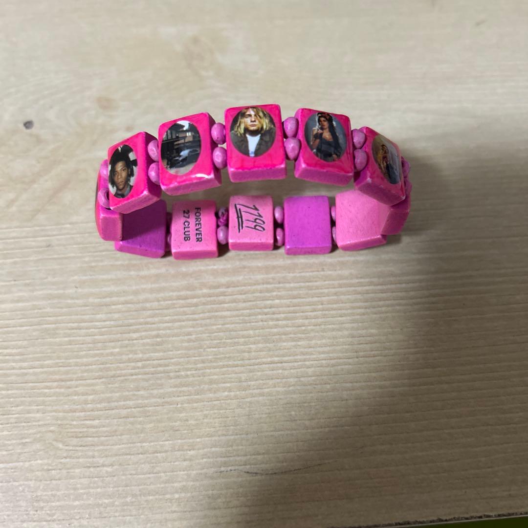 Bazo1199 Forever 27club bracelet ピンク