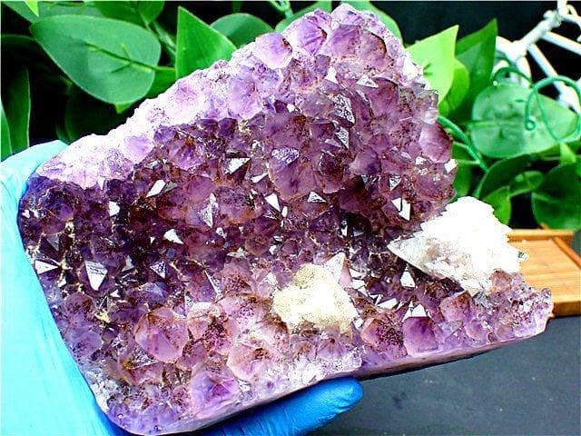 AAA級家庭円満◆天然アメジストクラスター原石YTB85G3/368G43D