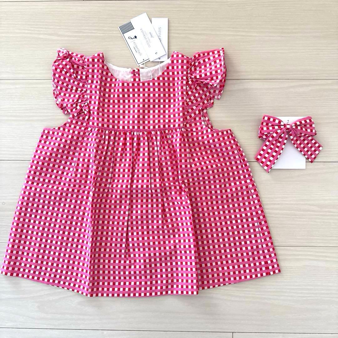 新品♡ジャカディ　jacadi チュニック　ブラウス　6a 116 シュシュ