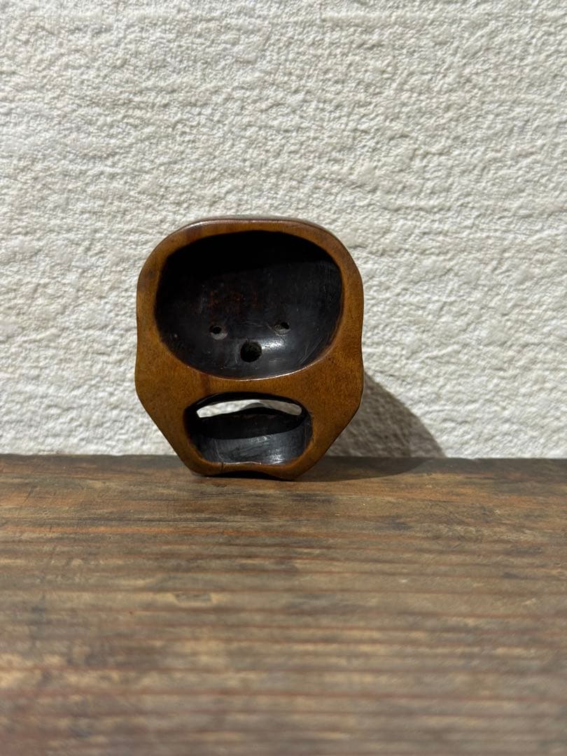 根付　お面　能面　鬼神