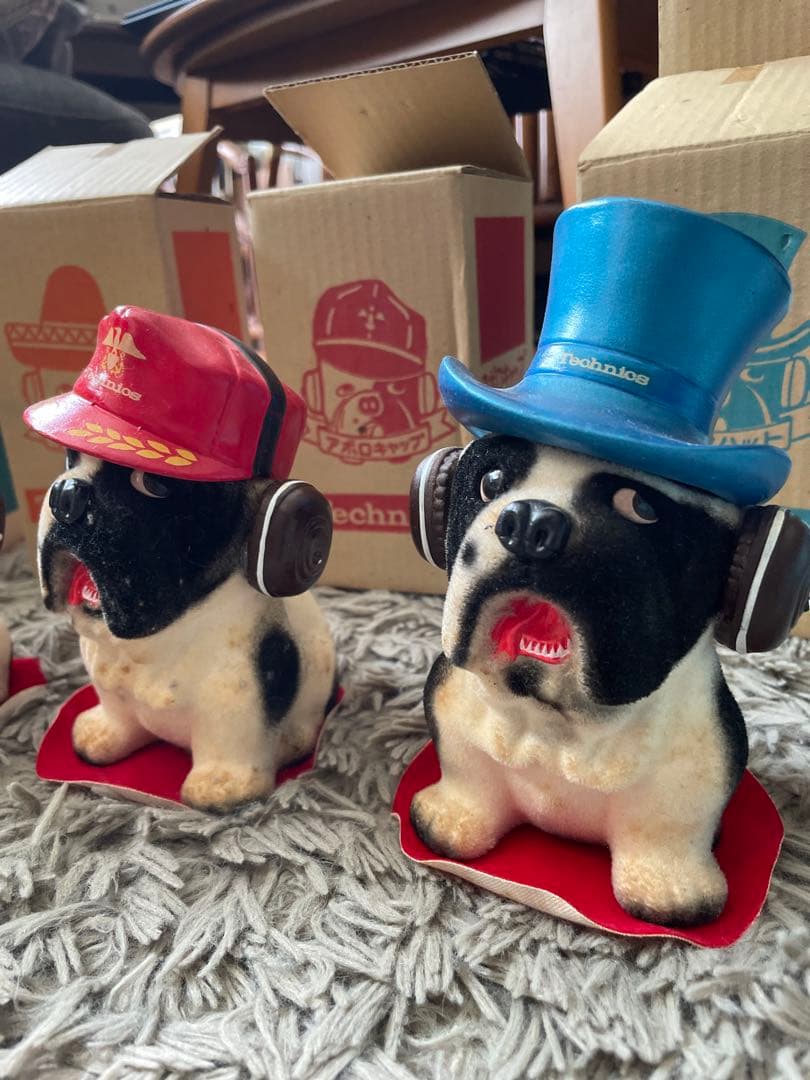 Technics☆テクニクスノベルティ　世界のブル5体フルセット(箱入り)