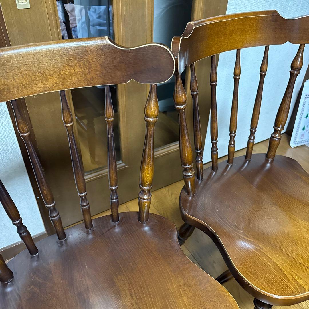 飛騨産業 キツツキマークのウィンザーチェア