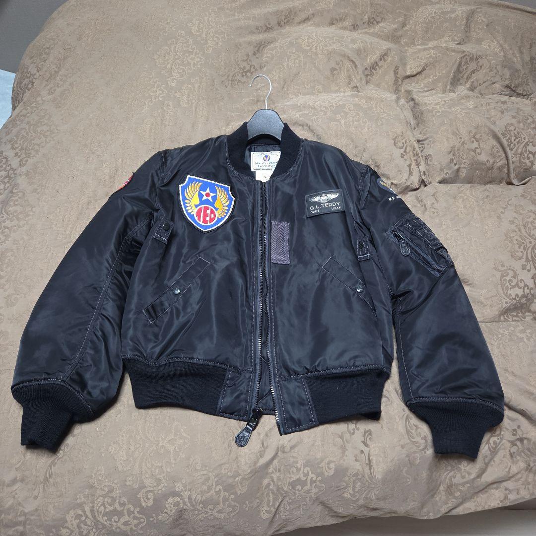 【美品】　テッドマン　MA-1 フライトジャケット　短丈