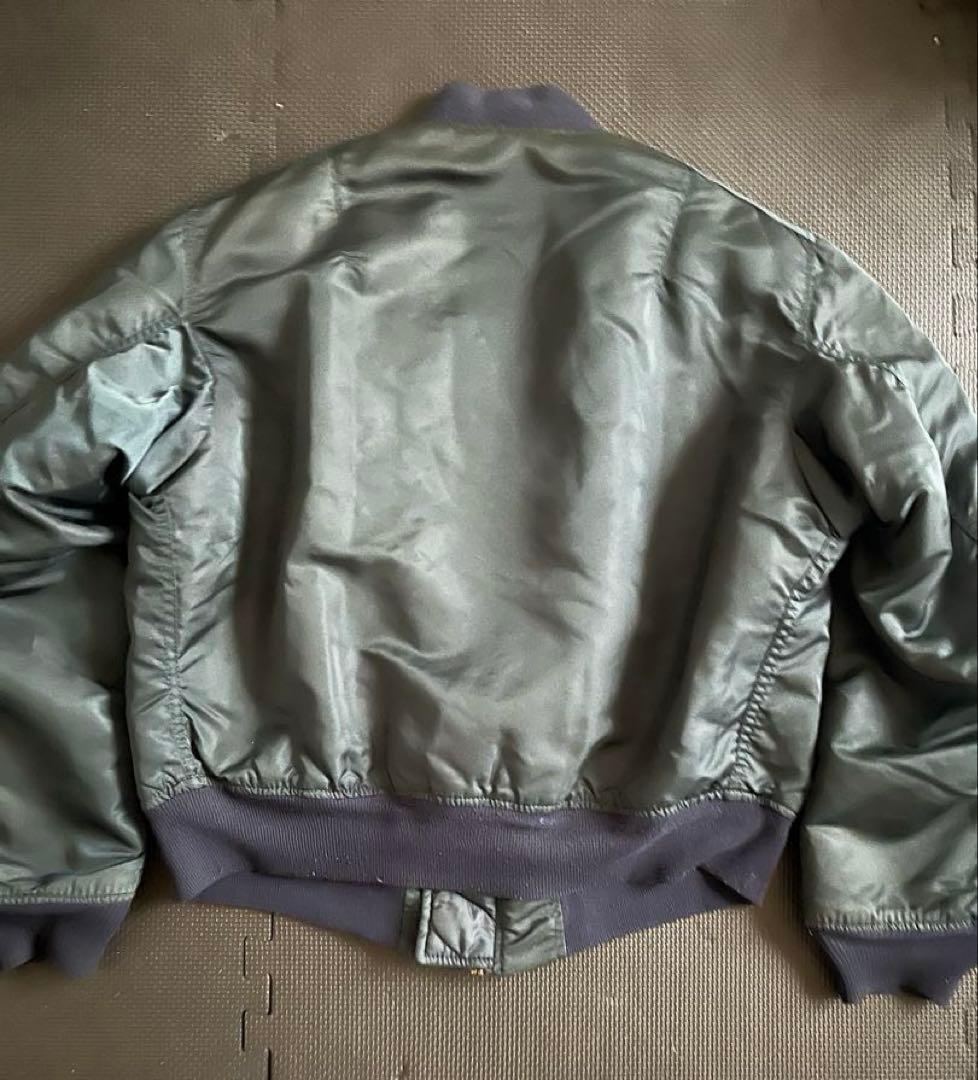 ひ*げ様 USA製Alpha Industries MA-1 ジャケット