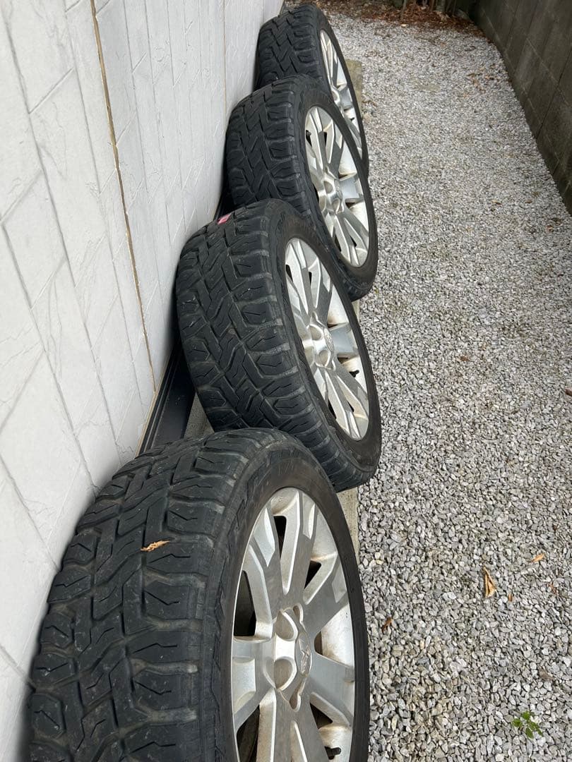 デリカD5 純正　ホイール　タイヤセット　手渡し希望