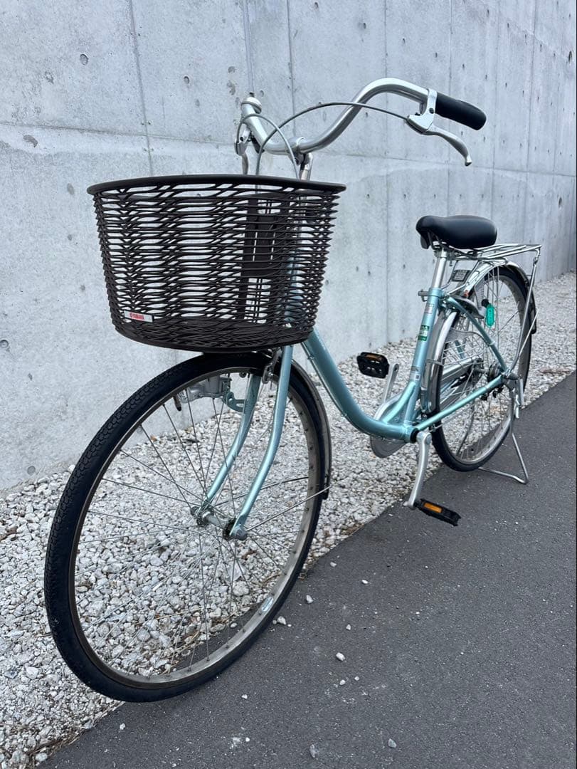 R53 愛知 ブリヂストン B2E E60U エブリッジ 26インチ 水色