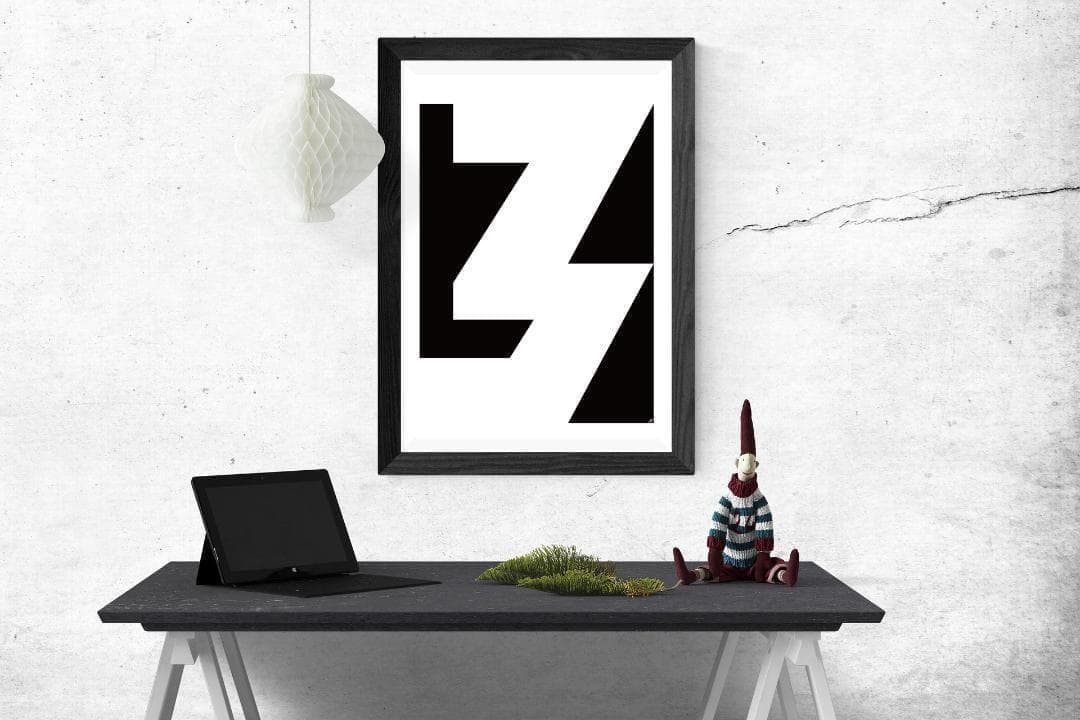 【SALE】PASTELRIB アートポスター（大型A3サイズ）約42cm