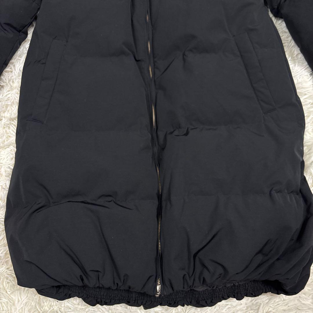 ✨美品✨ theory ダウンコート コクーンシルエット ショールカラー M 黒