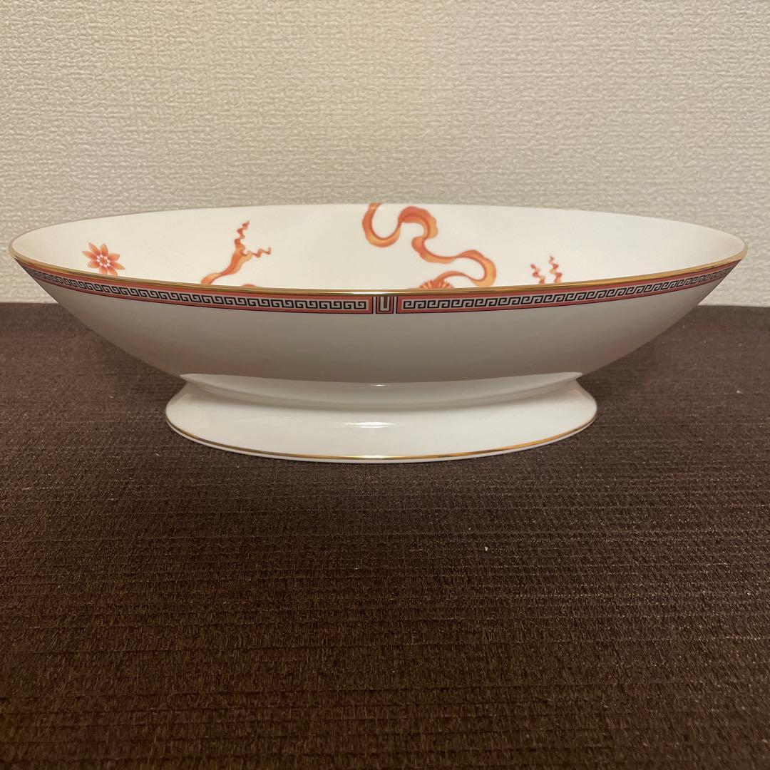 ウェッジウッド　ダイナスティ　オーバルディッシュ　サラダボウル