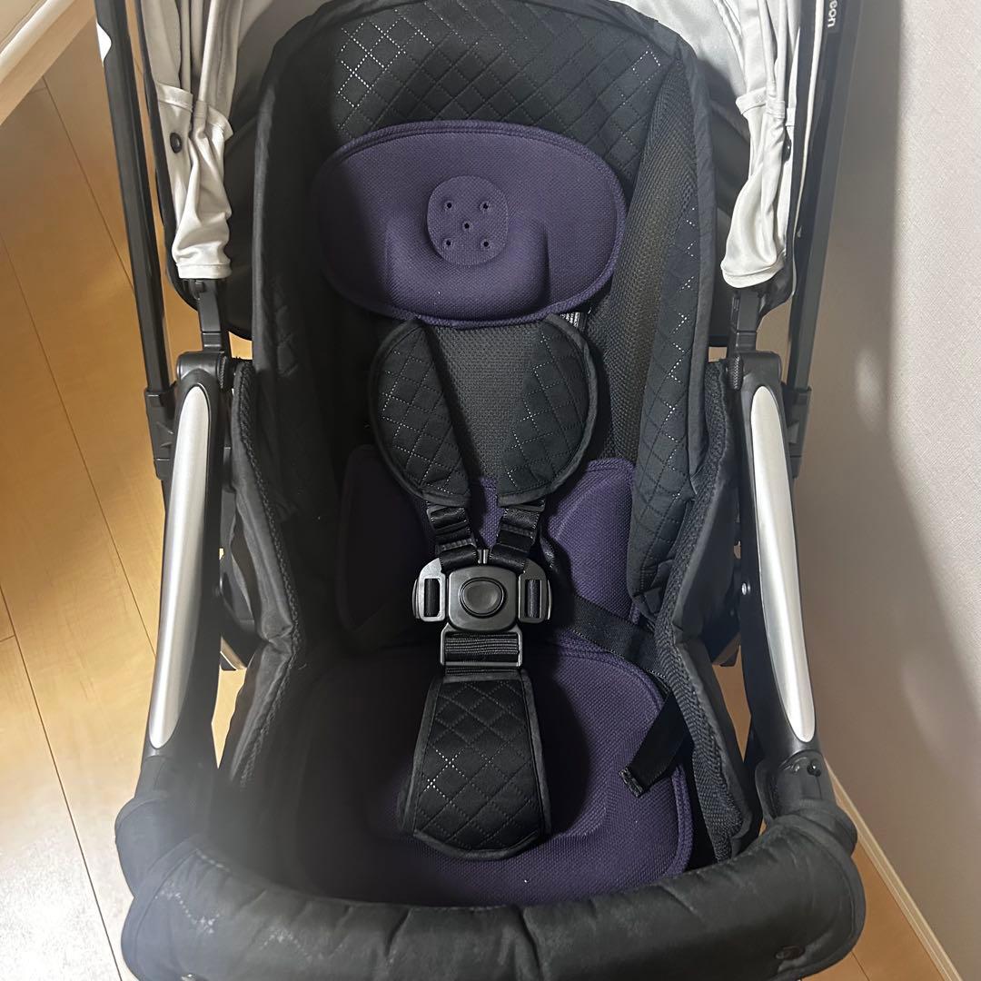 pigeonピジョンA型ベビーカープレミージュノワールダイヤモン黒