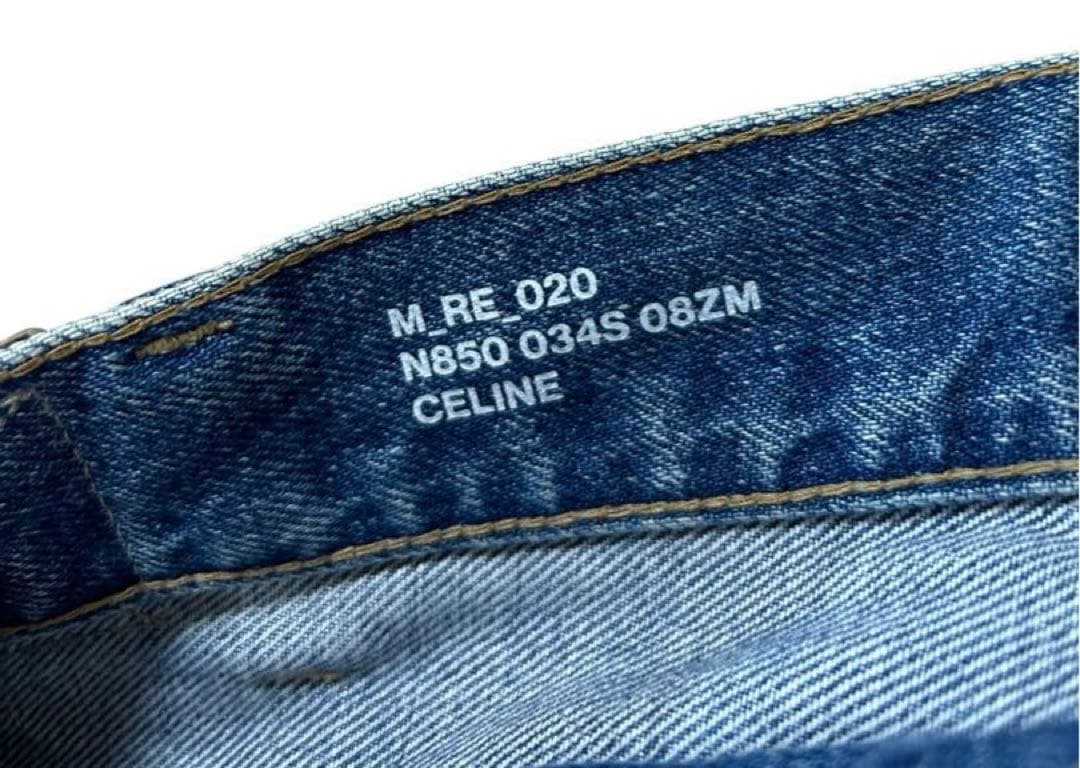 パンツ CELINE 24SSJEANS WESLEY RELEASED HEM PF