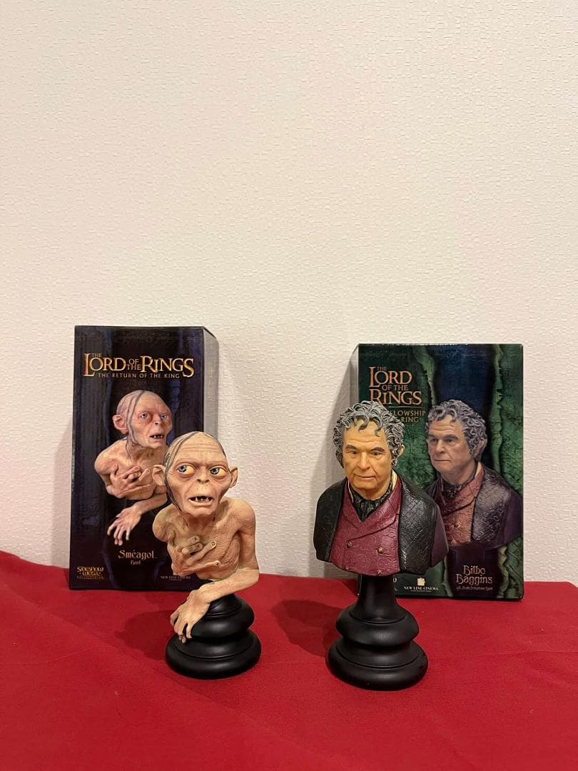 サイドショウ社　ロードオブザリング　ビルボ・バギンズ　ゴラム　ミニバスト