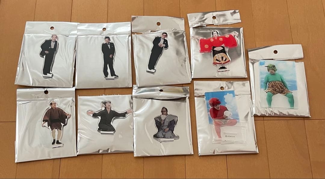 ザ・ドリフターズ展 実写版 アクリルスタンド 9種セット