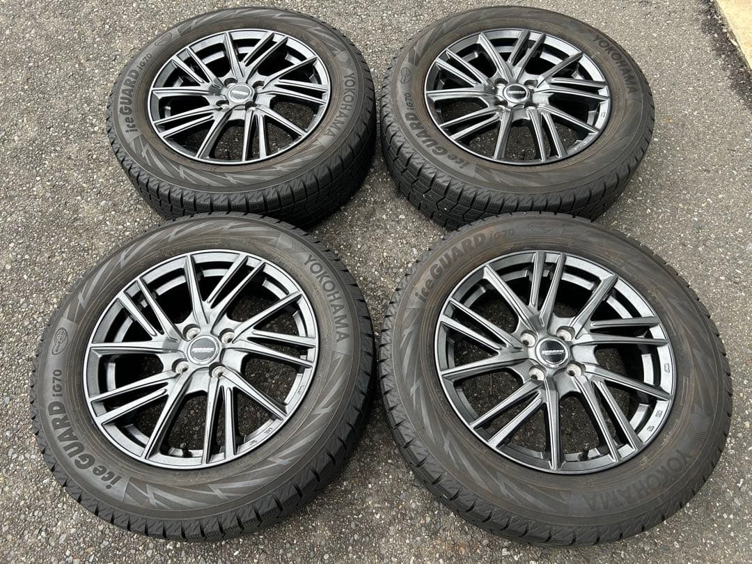 送料込★スタッドレスホイール4本セット★195/65R16★ライズ,ロッキー
