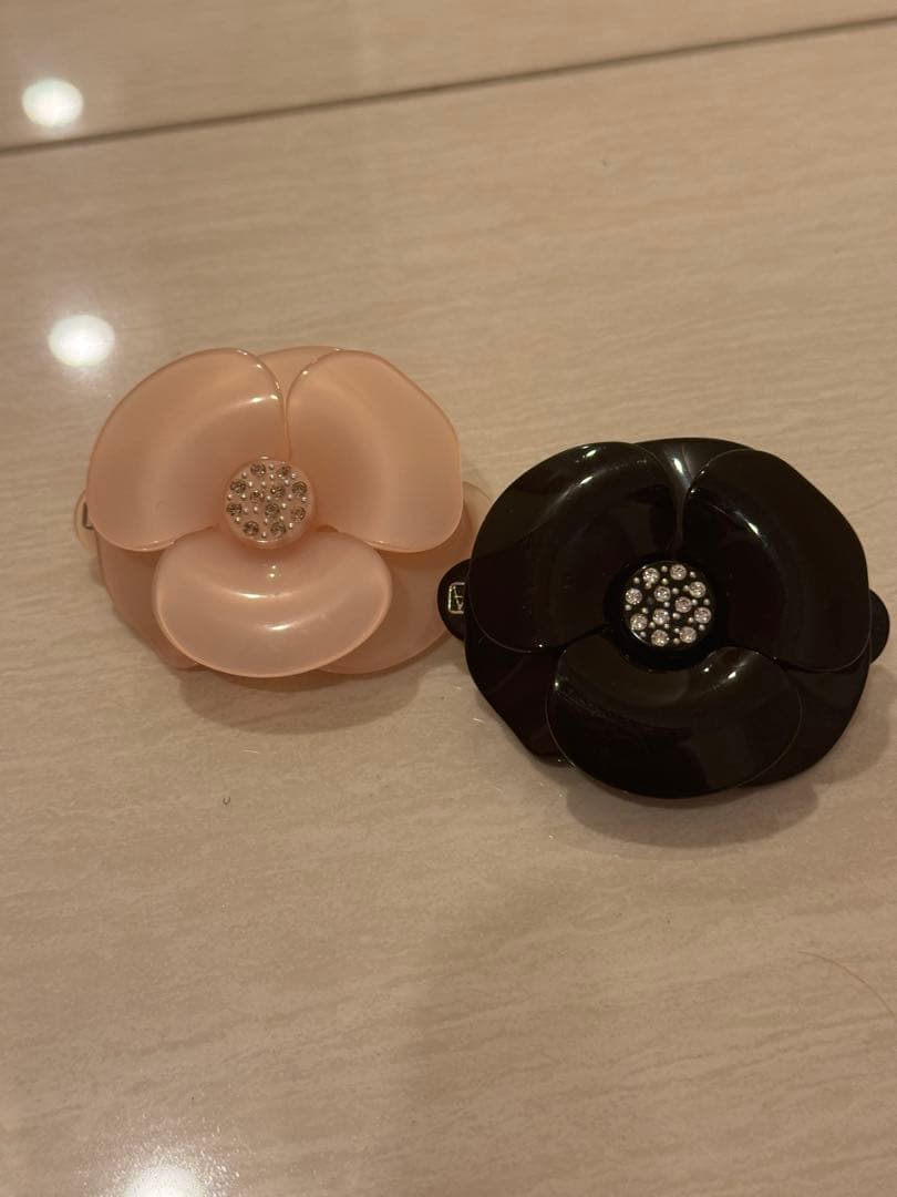 【超美品】ALEXANDRE DE PARIS カメリアブラックピンク