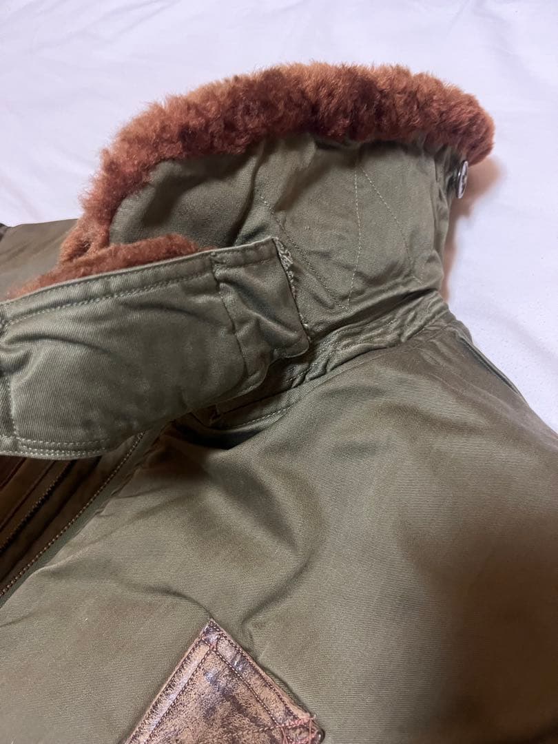 【希少】40s B-15Aアメリカ ビンテージ フライトジャケット usarmy