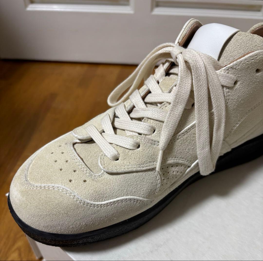 JIL SANDER スエード スニーカー ホワイト 42