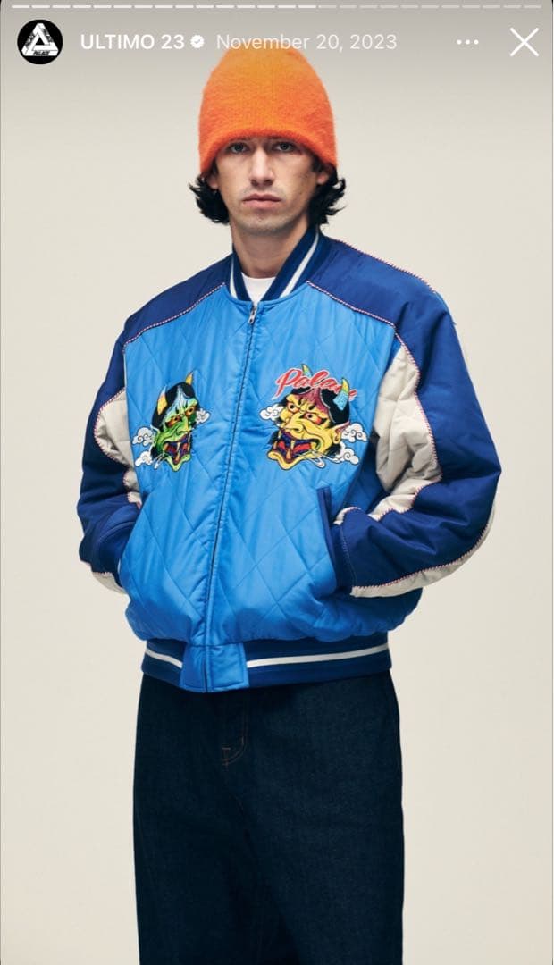 ジャケット・アウター palace festival bomber jacket ultra