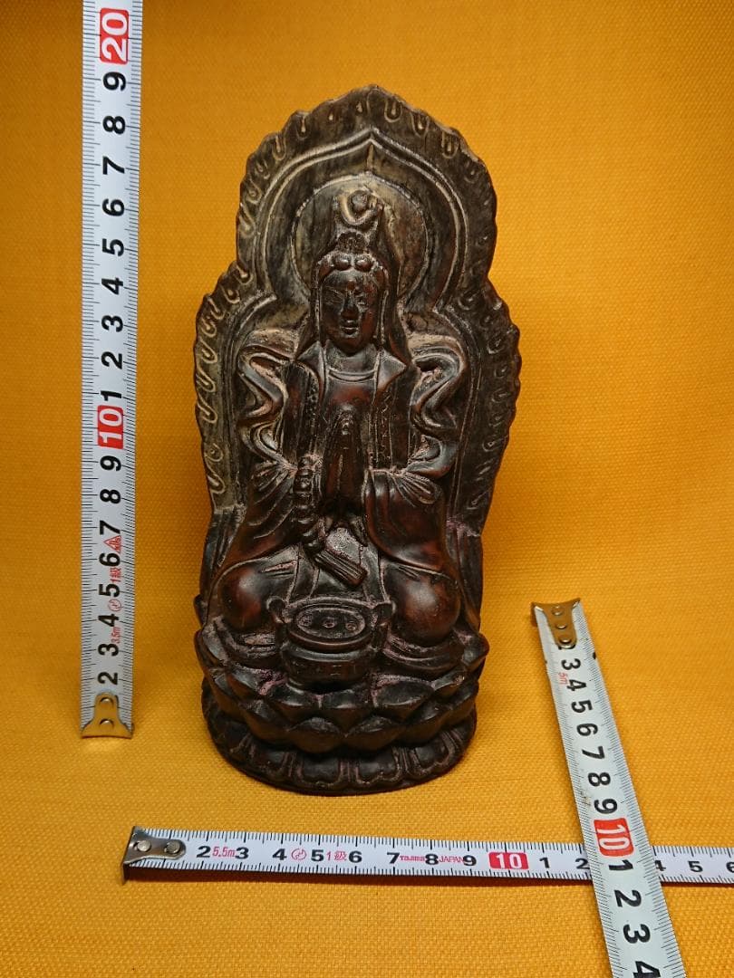 仏教美術　観音　仏像　オブジェ　置物　インテリア　工芸品　美術品　A1507