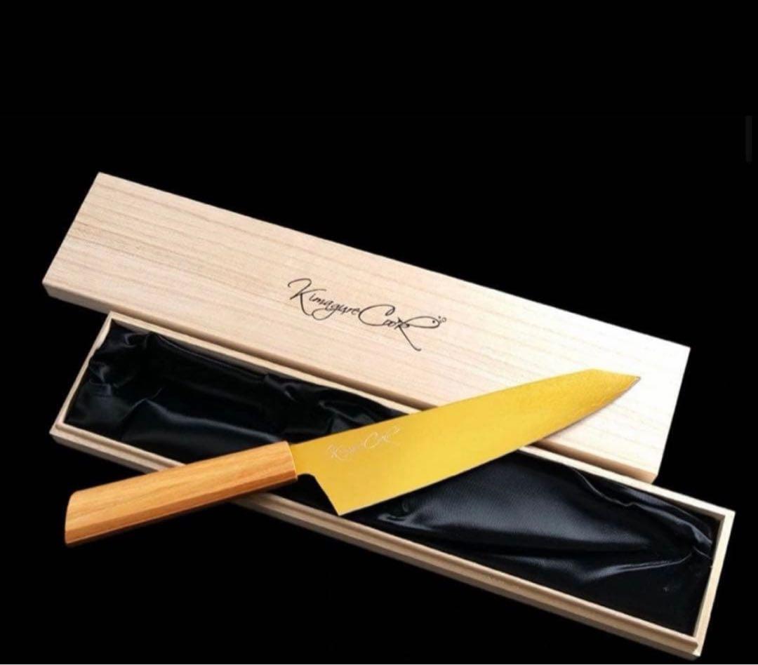 早い者勝ち‼️ きまぐれクックプロデュース包丁　 きまぐれゴールド