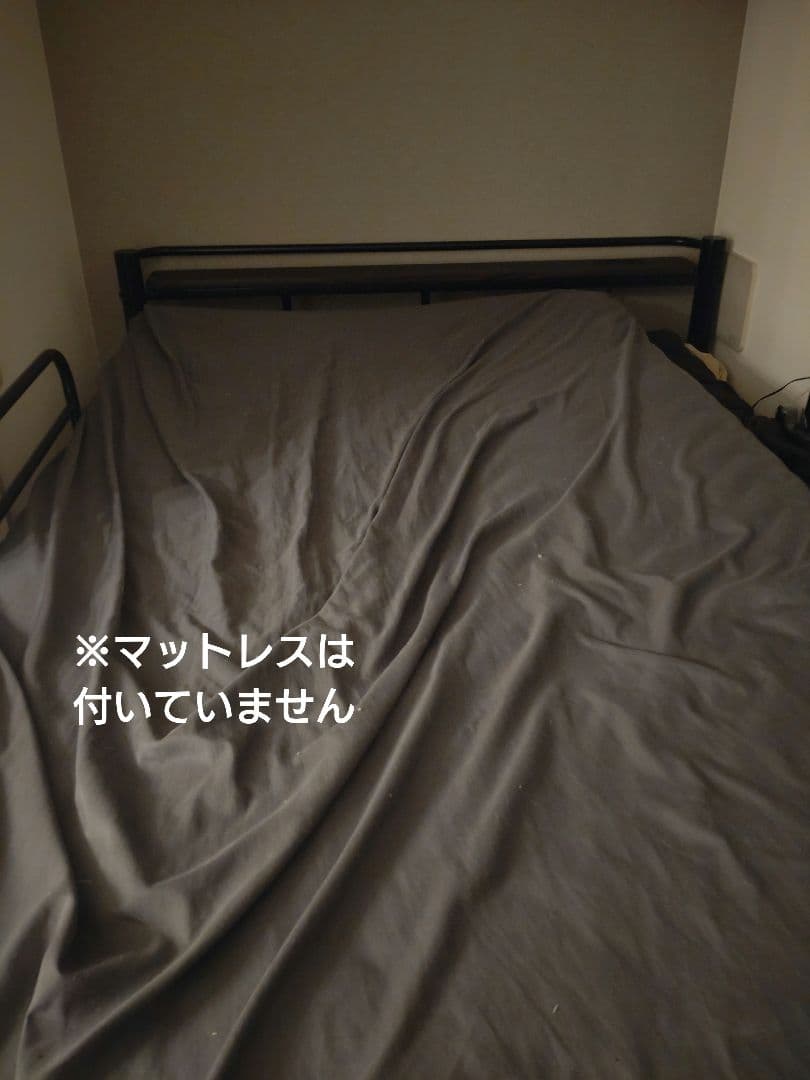 【美品】ローロフトベッド 階段付き セミダブル 黒 【引き取り優先】