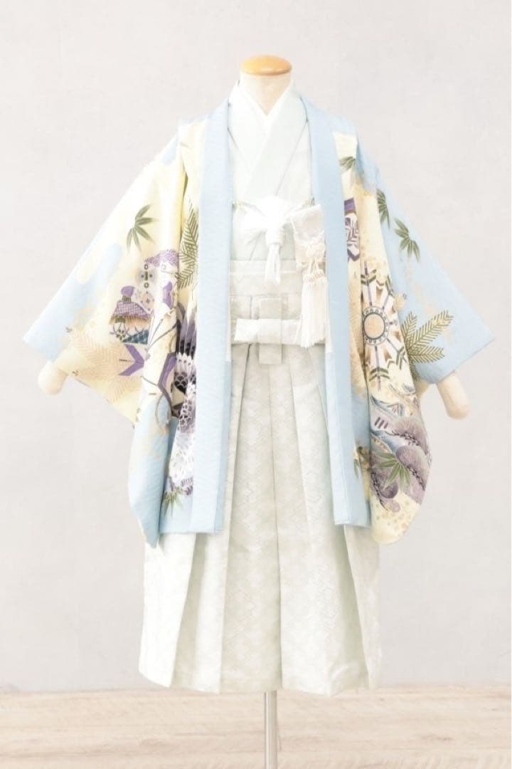 【127usagi】5歳袴セット 5-1 (ブランド:乙葉)