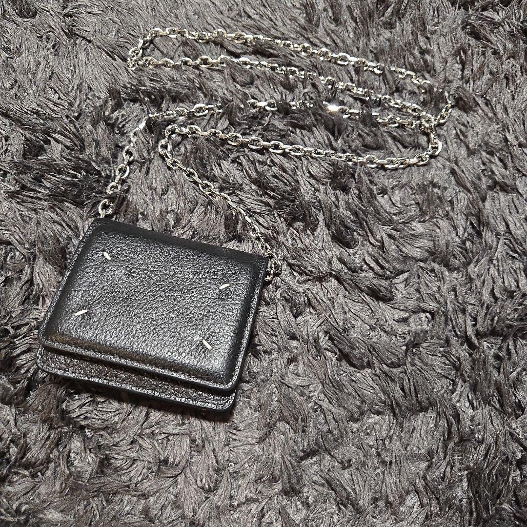 Maison Margiela / マルジェラ チェーンウォレットミニ ブラック