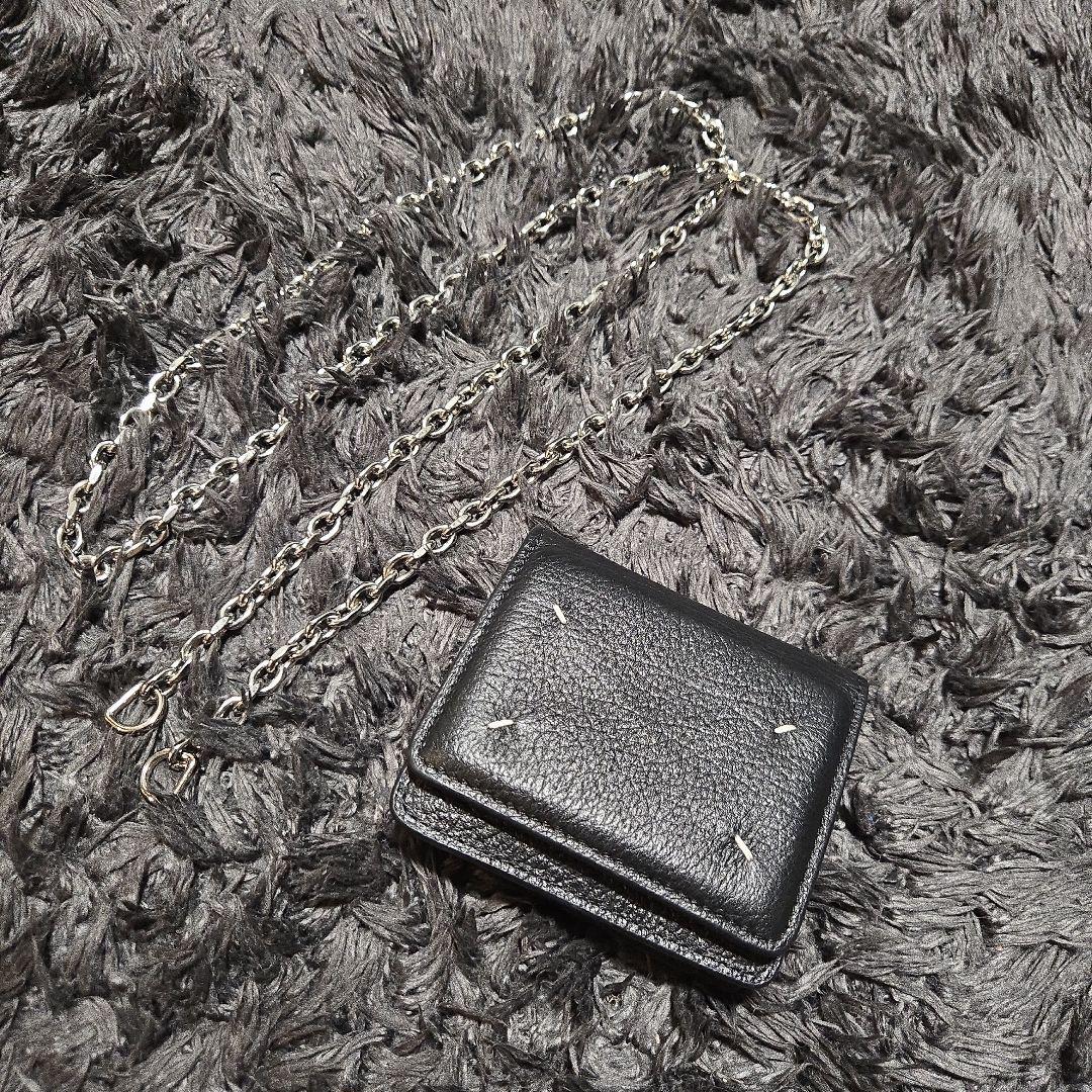Maison Margiela / マルジェラ チェーンウォレットミニ ブラック