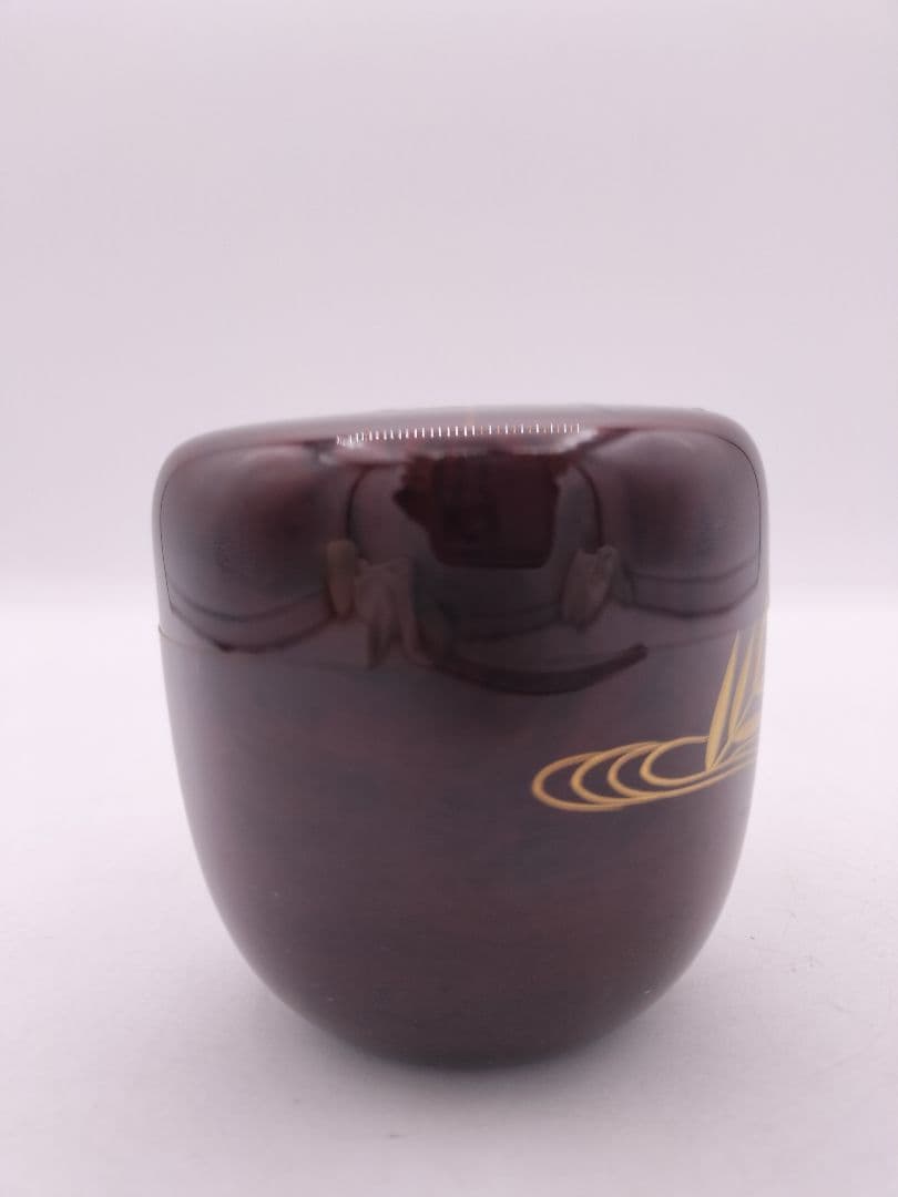 c593 大棗 鴛鴦 山本忠幸 木箱 茶道具 古物