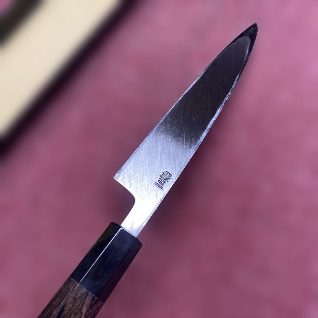 銀三　片刃ペティ包丁　150㎜　5寸