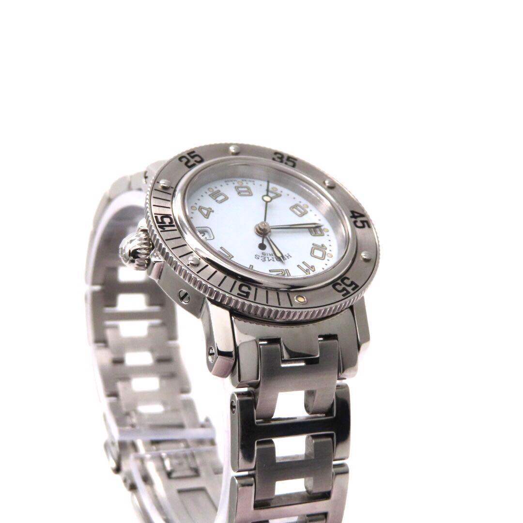 ☆極美品 CL5.210 HERMES エルメス 時計 クリッパー ダイバー