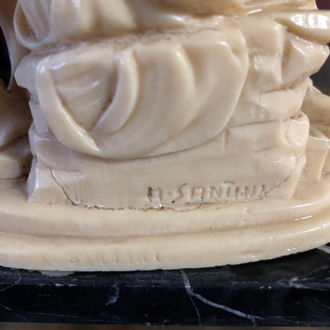 イタリア製PIETA聖母マリアキリスト彫刻A.Santiniイタリア製