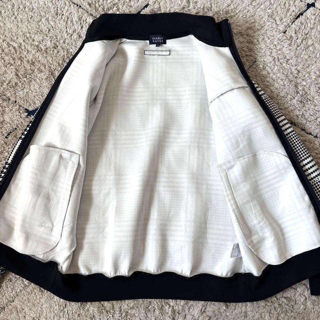 【美品✨】パーリーゲイツ　２点セット★ セットアップ　グレンチェック　千鳥　４