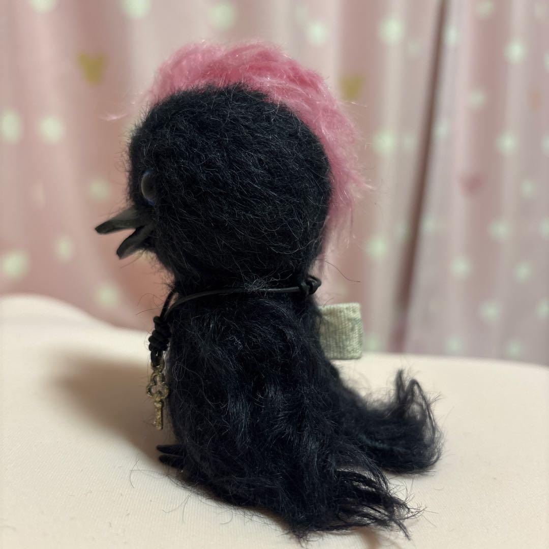 スパンキッシュクロウ　ぬいぐるみ　ハンドメイド　Re'BEAR カラス