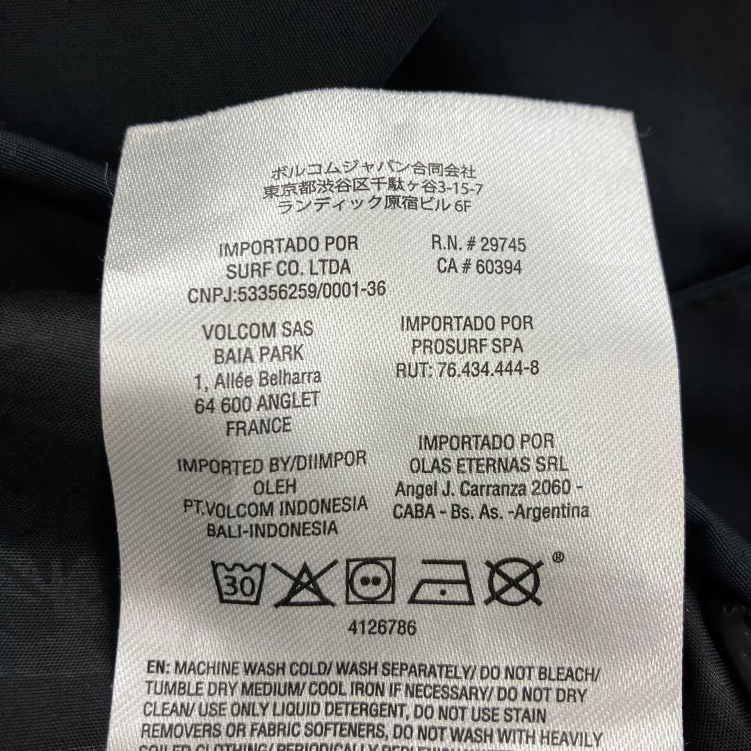 VOLCOM ボルコム スノボジャケット GORE-TEX メンズ 黒