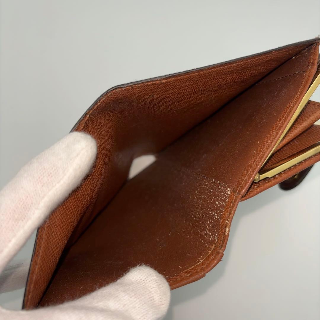 ルイヴィトン モノグラム ポルトフォイユ　ヴィエノワ 二つ折り財布 がま口