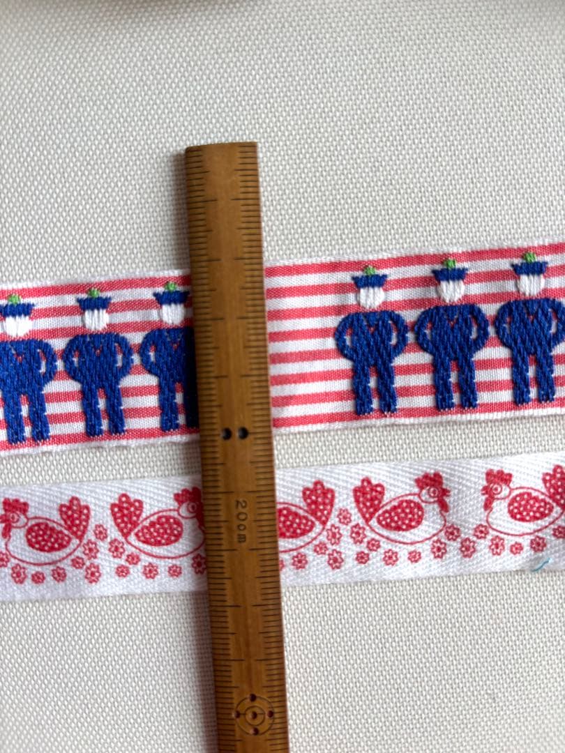 レア　アンティーク　チロルテープ　12セット　お花　ニルスのふしぎな旅　レトロ