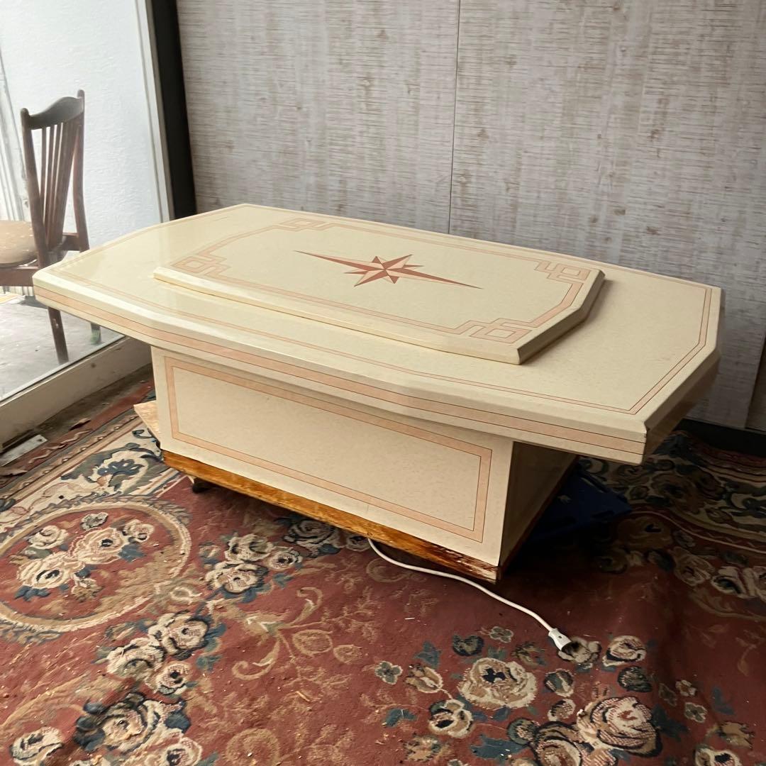 creations Curci Paris ロココ様式 昇降式センターテーブル