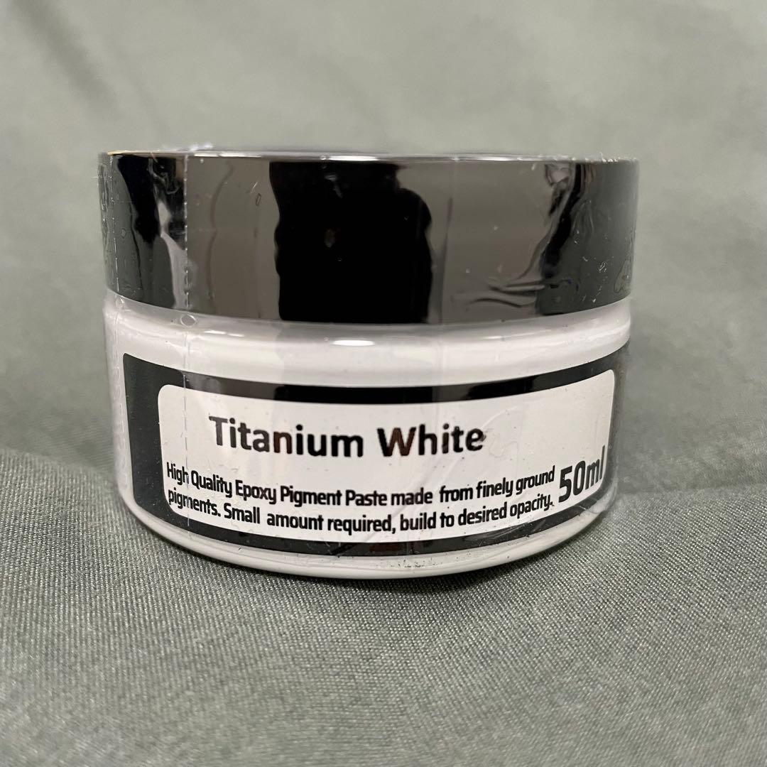 【新品】justresin PIGMENT PASTES チタニウムホワイト3個