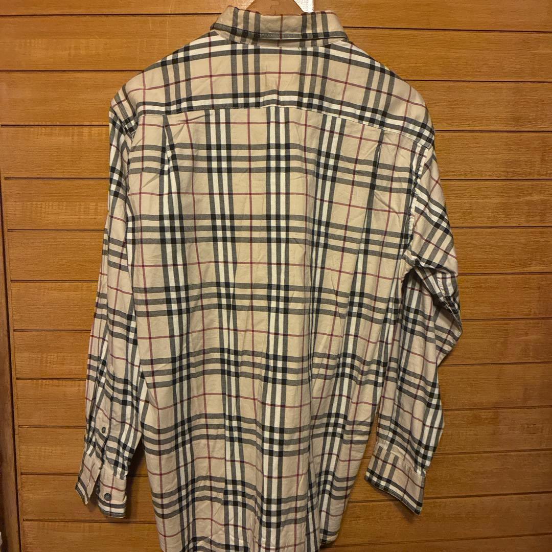 BURBERRY 長袖シャツ　Mサイズ